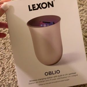 Lexon Oblio Wireless Charger with UV Sanitation
